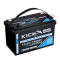 KickAss Smart 12V 120Ah Lithium Deep Cycle Battery LiFePO4